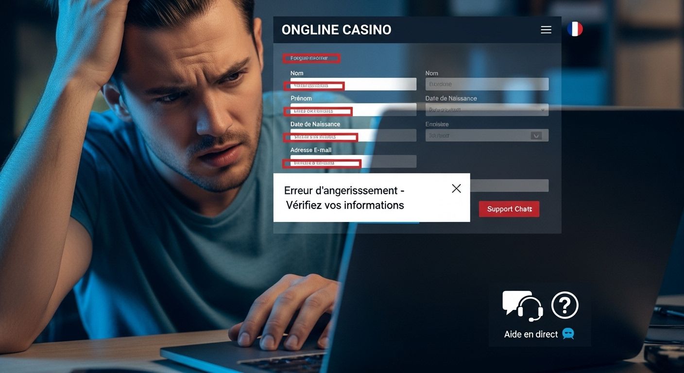 Dépannage des problÚmes d'enregistrement registration problem